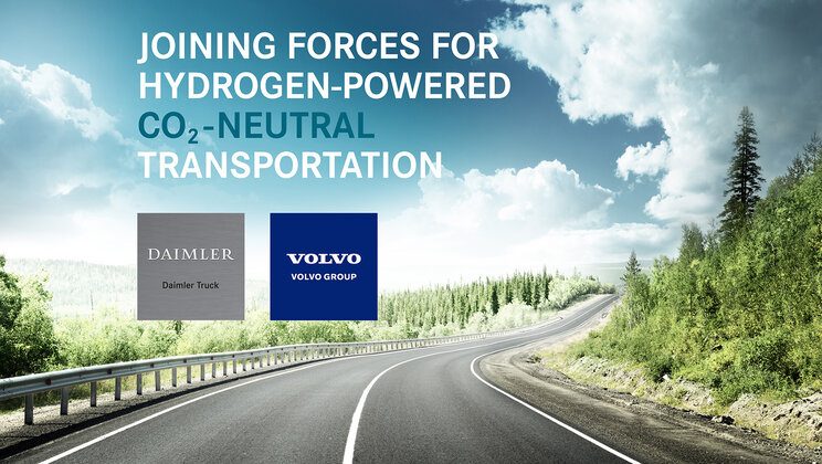 Grupo Volvo y Daimler Truck AG se unen para liderar el desarrollo del transporte sustentable